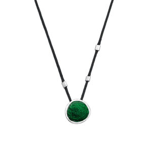 N. 925 PEBBLE SMALL CORD GREEN