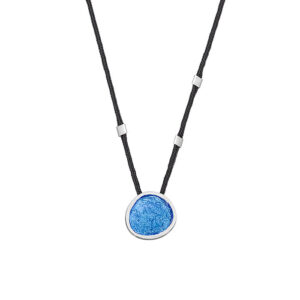 N. 925 PEBBLE SMALL CORD CIEL