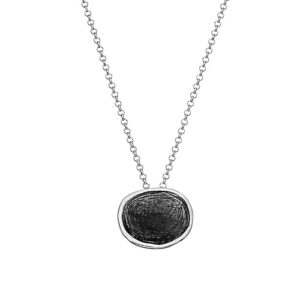 N. 925 PEBBLE BIG CHAIN BLACK