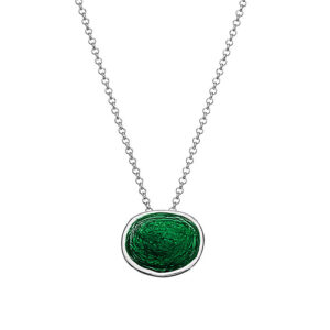 N. 925 PEBBLE BIG CHAIN GREEN