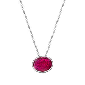 N. 925 PEBBLE BIG CHAIN BORDEAUX