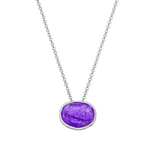 N. 925 PEBBLE BIG CHAIN PURPLE