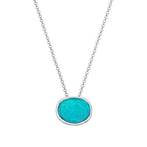 N. 925 PEBBLE BIG CHAIN TURQOISE