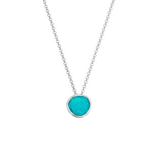 N. 925 PEBBLE SMALL CHAIN TURQUOISE