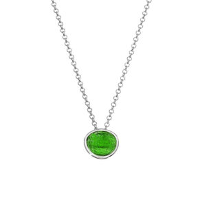 N. 925 PEBBLE SMALL CHAIN OLIVE