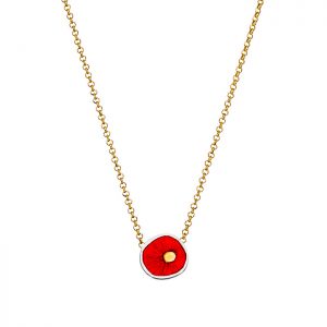 N. 925 PIN CHAIN RED