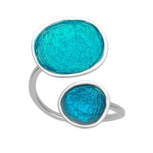 R. 925 PEBBLE DOUBLE TURQUOISE