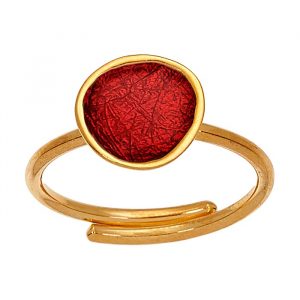 R. 925 PEBBLE SMALL GP RED