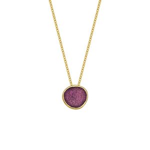 N. 925 PEBBLE SMALL CHAIN GP PURPLE