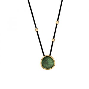 N. 925 PEBBLE SMALL CORD GP GREEN