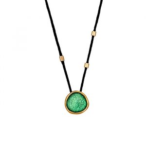N. 925 PEBBLE SMALL CORD GP AQUA