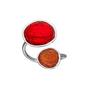 R. 925 PEBBLE DOUBLE RED