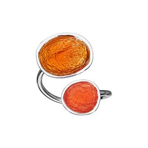 R. 925 PEBBLE DOUBLE ORANGE