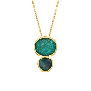 N. 925 PEBBLE DOUBLE BIG CHAIN GP. PETROL