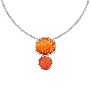 N. 925 PEBBLE DOUBLE BIG STEEL ORANGE