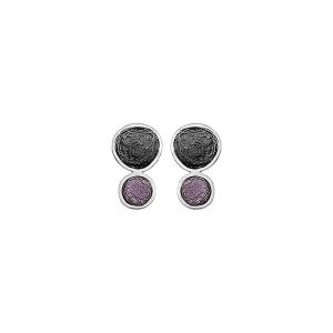 E. 925 PEBBLE DOUBLE SMALL BLACK