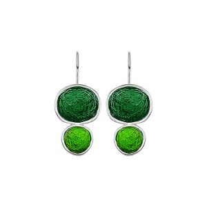 E. 925 PEBBLE DOUBLE BIG GREEN