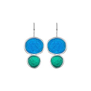 E. 925 PEBBLE DOUBLE BIG BLUE