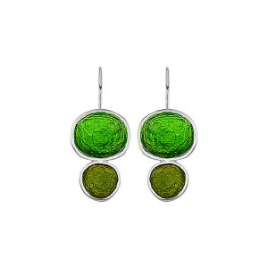 E. 925 PEBBLE DOUBLE BIG OLIVE