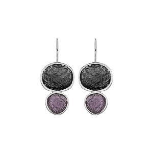 E. 925 PEBBLE DOUBLE BIG BLACK