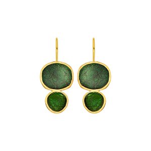 E. 925 PEBBLE DOUBLE BIG GP. GREEN