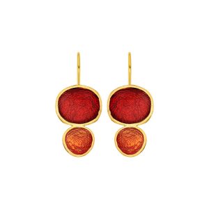 E. 925 PEBBLE DOUBLE BIG GP. RED