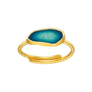 R. 925 GL OVAL TURQUOISE GP.