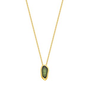N. 925 GL OVAL CHAIN GREEN GP.