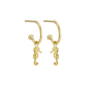 E. 925 SD SEAHORSE HOOP GP.