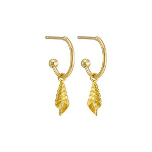 E. 925 SD SEASHELL HOOP GP.