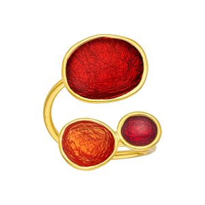 R. 925 PEBBLE TRIPLE GP. RED