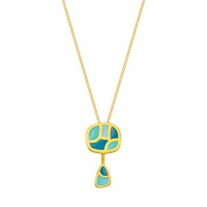 N. 925 SOUL SQUARE MULTIPLE GP. TURQUOISE