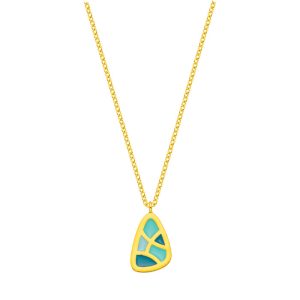 N. 925 SOUL TRIANGLE GP. TURQUOISE