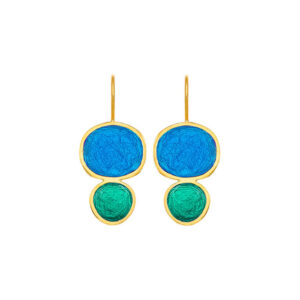 E. 925 PEBBLE DOUBLE BIG GP. BLUE