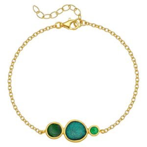 B. 925 PEBBLE 3 CHAIN GP. PETROL
