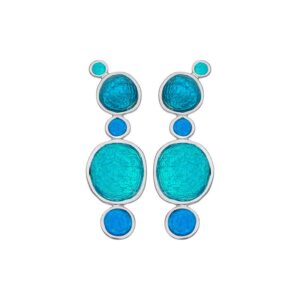 E. 925 PEBBLE 5 TURQOISE