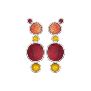 E. 925 PEBBLE 5 RED
