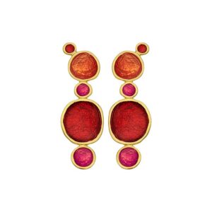 E. 925 PEBBLE 5 GP. RED
