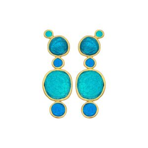 E. 925 PEBBLE 5 GP. TURQUOISE